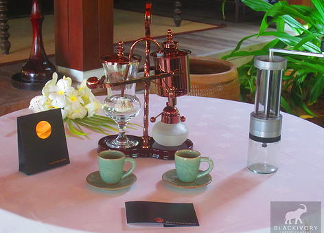 Black Ivory Coffee machine - Executive Salad