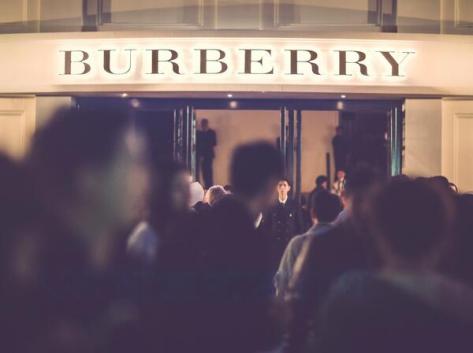 The custom-built Burberry event space in Shanghai last night - Executive Salad