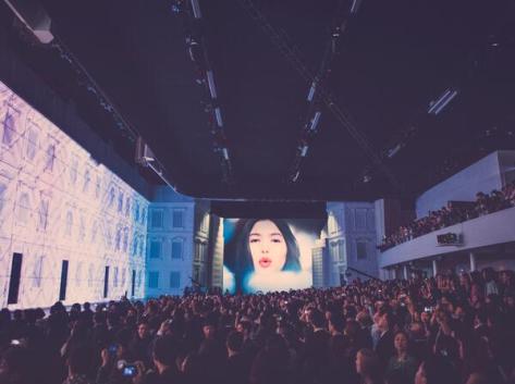 Burberry Kisses – guests experience a beauty dream with a burst of vivid colour from the Burberry Shanghai event - Executive Salad