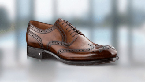 Louis Vuitton Clarence Derby in Waxed Calf - Executive Salad