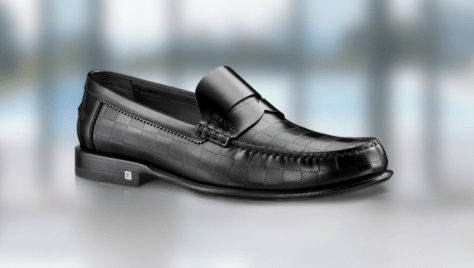Louis Vuitton outline loafer in Damier embossed calf at $995 - Executive Salad