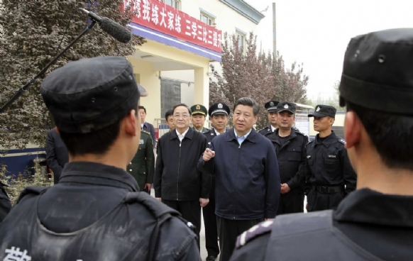 China’s Xi orders “crushing blow” to terrorism