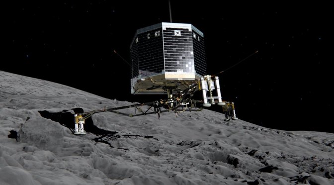 Rosetta spacecraft: Europe makes space history as Philae probe lands on comet surface